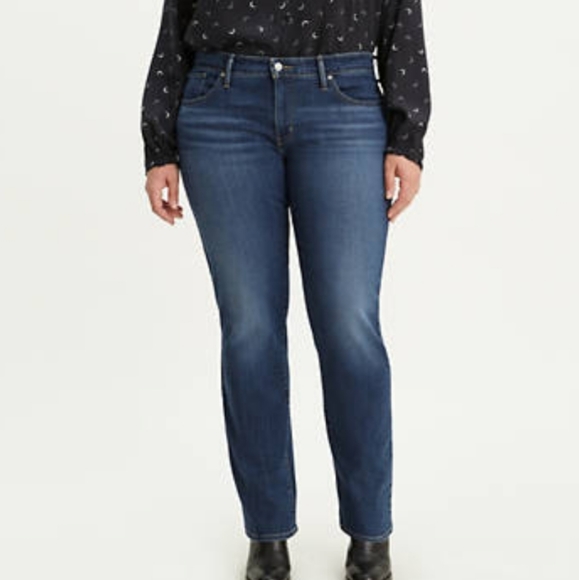 levi straight women's jeans